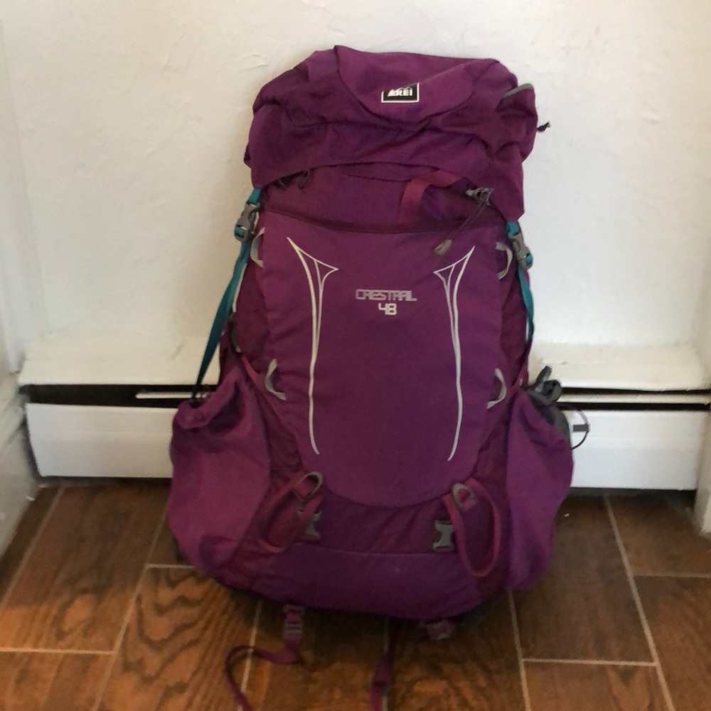 REI crest trail 48L backpacking Backpack